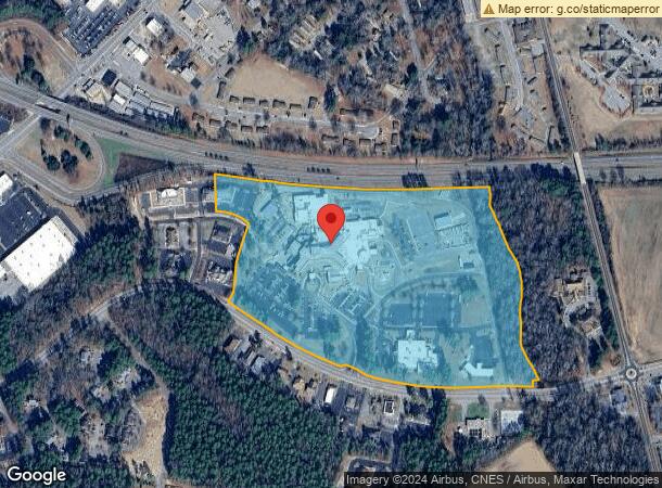  500A Lauchwood Dr, Laurinburg, NC Parcel Map