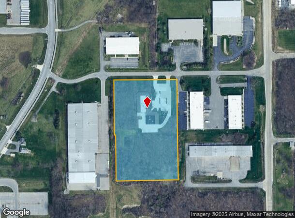 3811 Vanguard Dr, Fort Wayne, IN Parcel Map