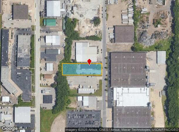  2633 Hemstock St, La Crosse, WI Parcel Map