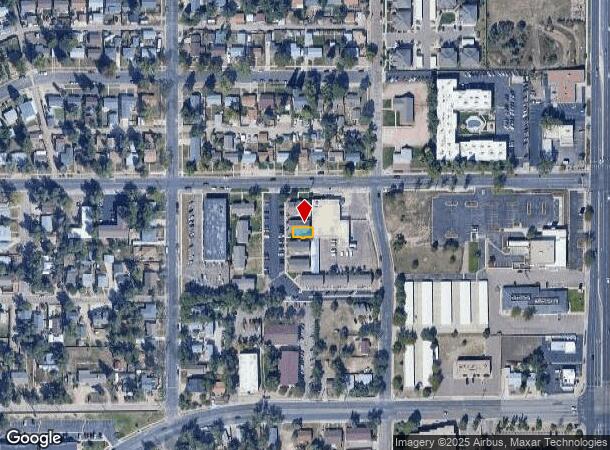 2627 E Uintah St, Colorado Springs, CO Parcel Map