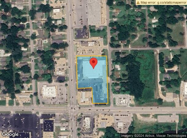  715 S Main St, Sapulpa, OK Parcel Map