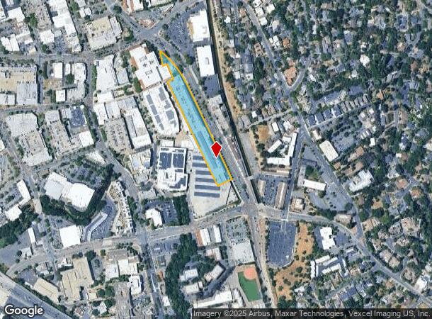 711 S Broadway, Walnut Creek, CA Parcel Map