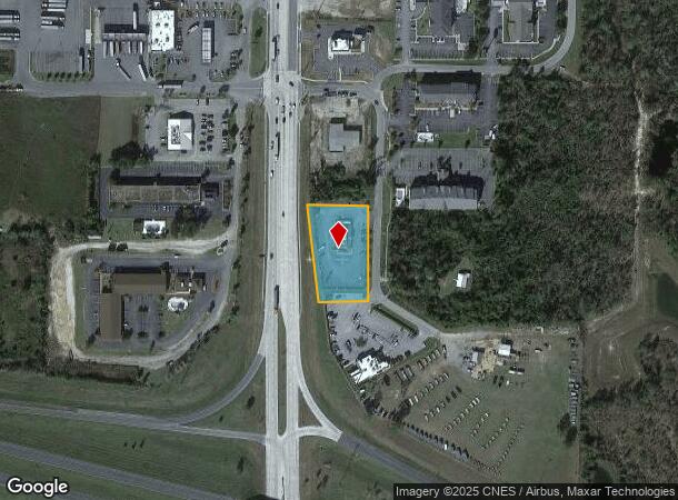  2185 Post Oak Ln, Marianna, FL Parcel Map