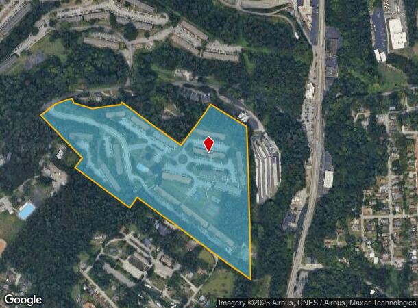 401 Mapleview Dr, Pittsburgh, PA Parcel Map