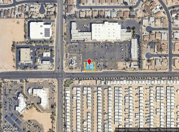 4418 E University Dr, Mesa, AZ Parcel Map