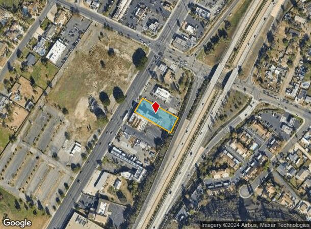  1685 E Main St, El Cajon, CA Parcel Map