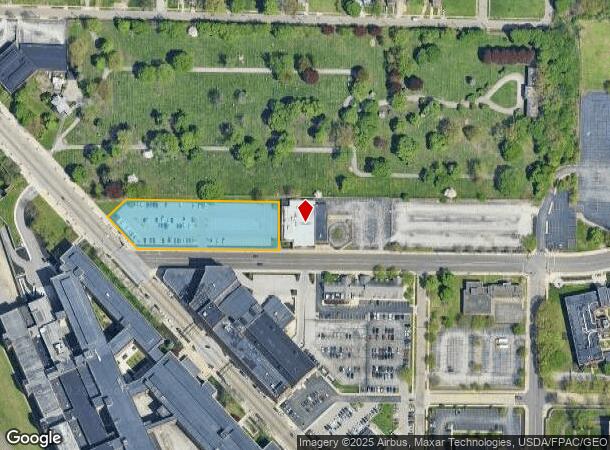  45 Goodyear Blvd, Akron, OH Parcel Map