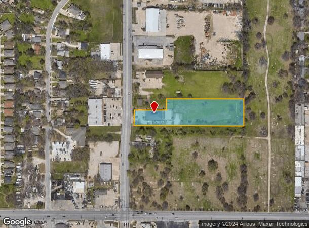  2810 N Beach St, Haltom City, TX Parcel Map