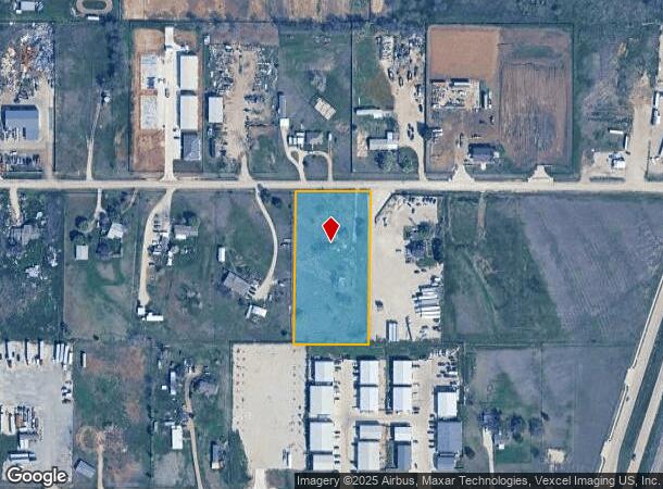17326 Gaffield Rd, Justin, TX Parcel Map