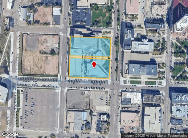 200 S Cascade Ave, Colorado Springs, CO Parcel Map
