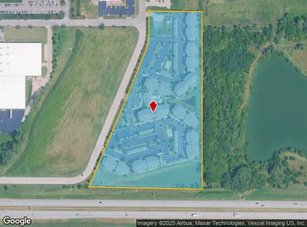 3450 N Ridgewood St, Wichita, KS Parcel Map