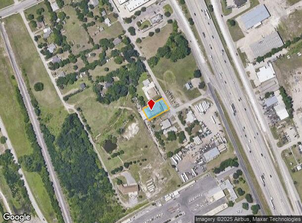  211 S Austin St, Hutchins, TX Parcel Map