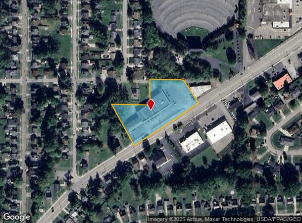  1791 Elm Rd Ne, Warren, OH Parcel Map