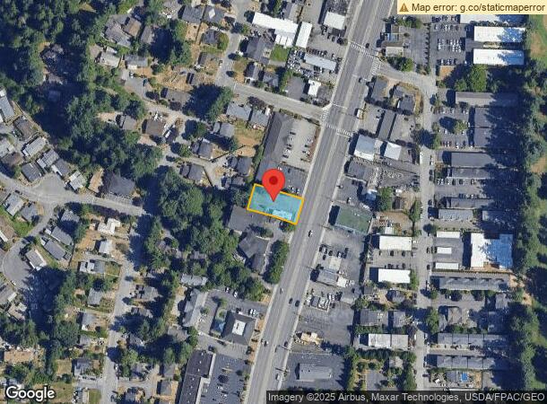  5802 Evergreen Way, Everett, WA Parcel Map