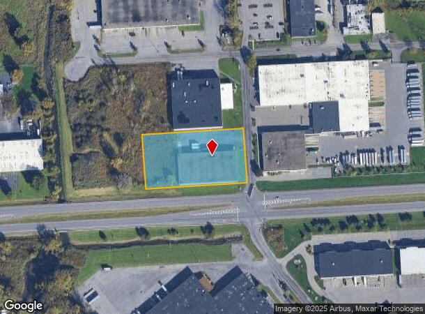 6605 Deere Rd, Syracuse, NY Parcel Map