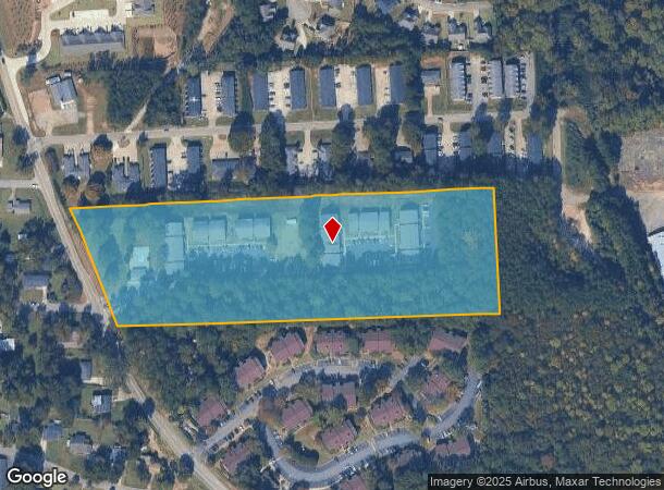 1246 Mooty Bridge Rd, Lagrange, GA Parcel Map