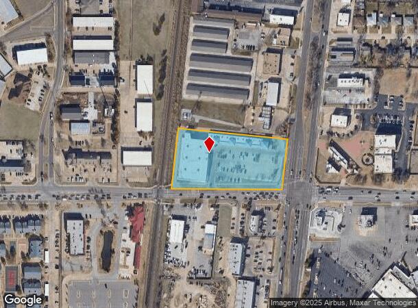  1427 S Broadway, Edmond, OK Parcel Map