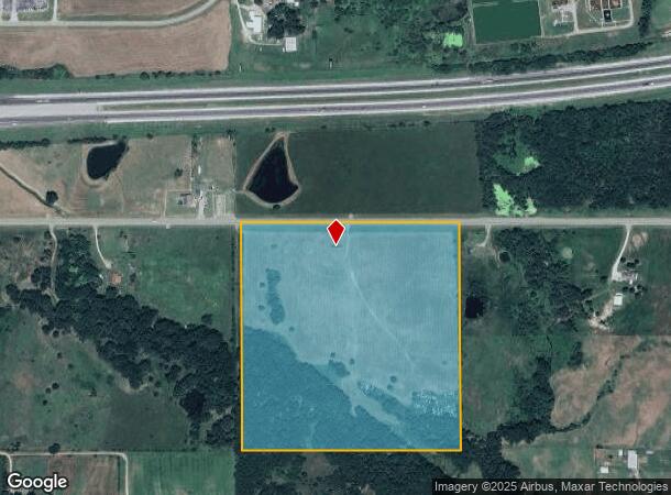  907 E Coplin St, Okemah, OK Parcel Map