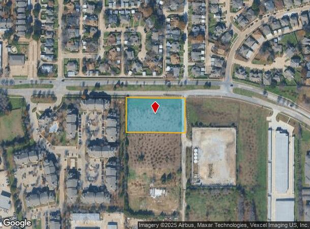  6000 Coping Ln, Arlington, TX Parcel Map