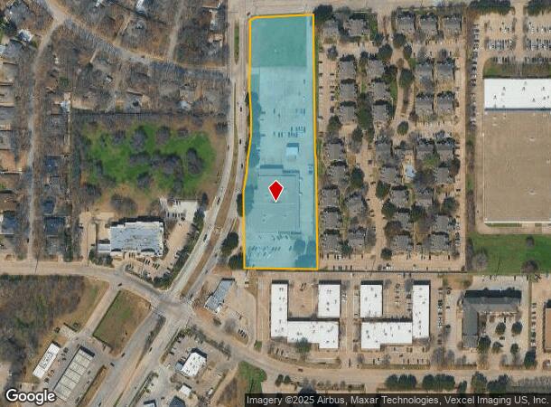 1901 Ballpark Way, Arlington, TX Parcel Map