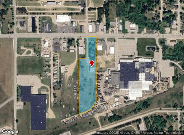  743 W 7Th St, Evart, MI Parcel Map
