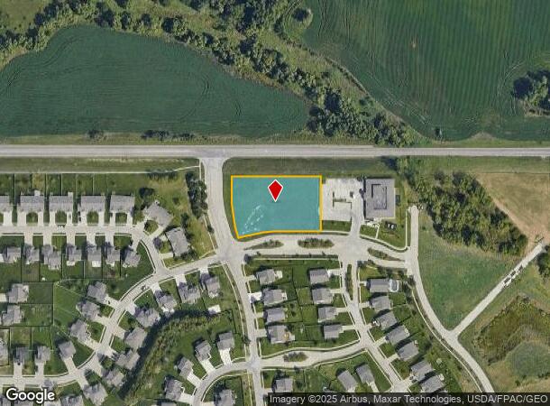  15710 Grebe St, Bennington, NE Parcel Map