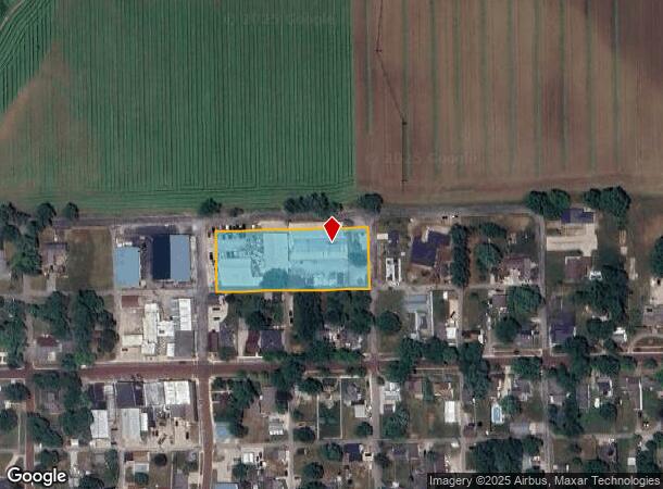 109 N Harrison St, Leesburg, IN Parcel Map