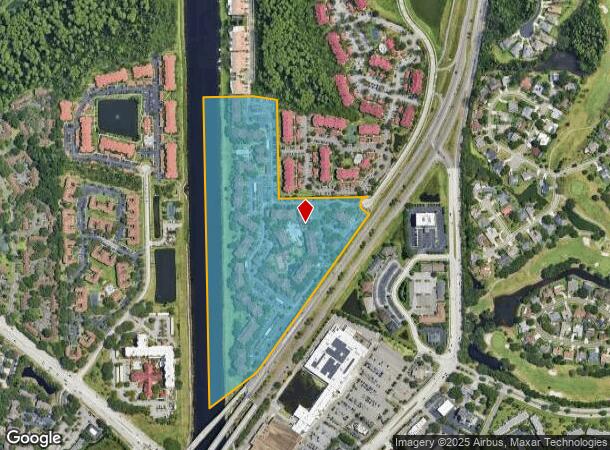 1350 Seagate Dr, Palm Harbor, FL Parcel Map
