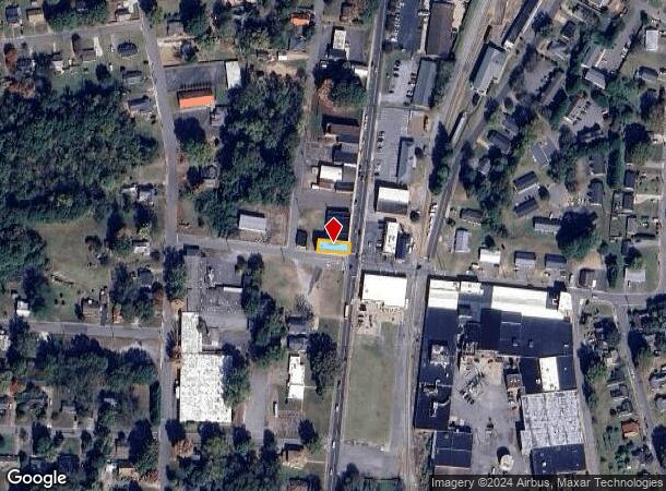  1100 N Main Ave, Newton, NC Parcel Map