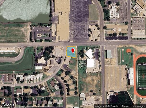 2615 W 24Th St, Plainview, TX Parcel Map