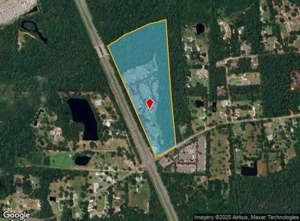  9890 N Loop Rd, Pensacola, FL Parcel Map