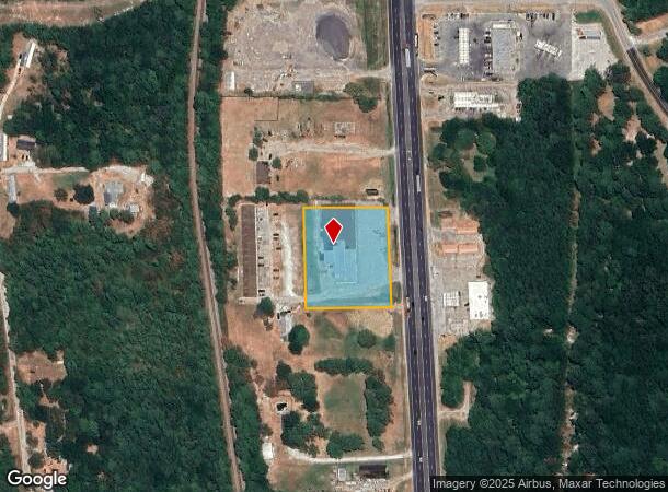 831 S Home St, Corrigan, TX Parcel Map