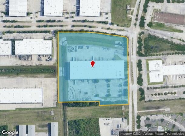  15351 Vickery Dr, Houston, TX Parcel Map