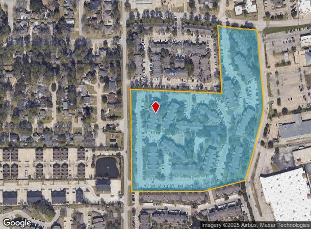  25469 Borough Park Dr, Spring, TX Parcel Map