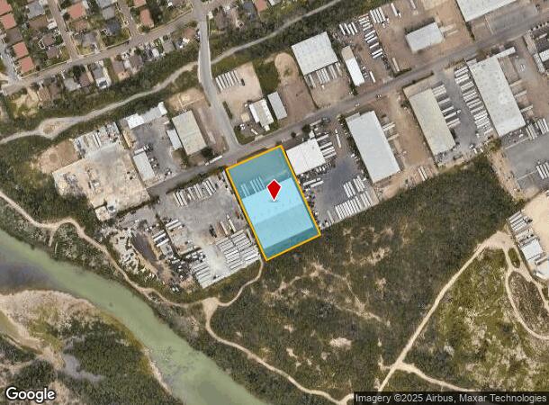 214 Flecha Ln, Laredo, TX Parcel Map