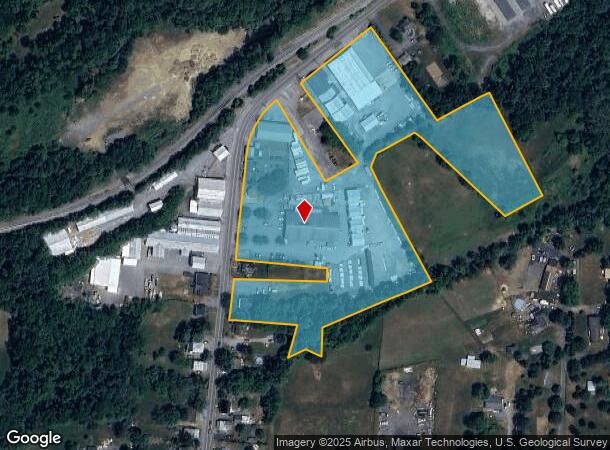  12035 Mapleville Rd, Cavetown, MD Parcel Map