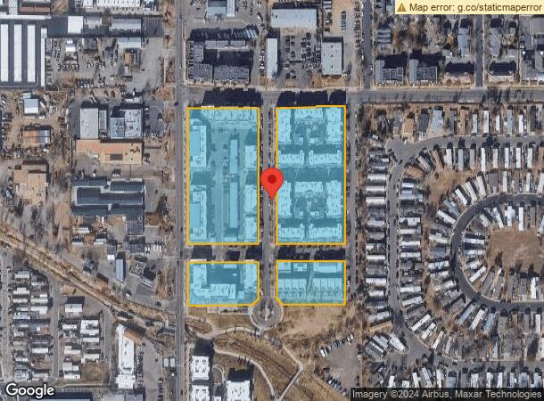  1350 Yarmouth Ave, Boulder, CO Parcel Map