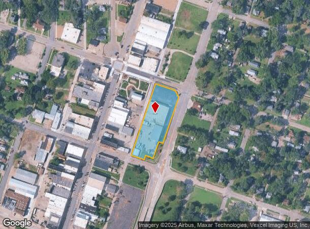  121 Ne Gordon St, Topeka, KS Parcel Map