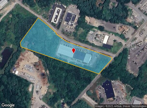  282 Dedham St, Norfolk, MA Parcel Map