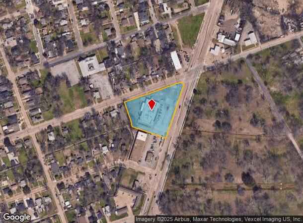  2919 Cedar Crest Blvd, Dallas, TX Parcel Map