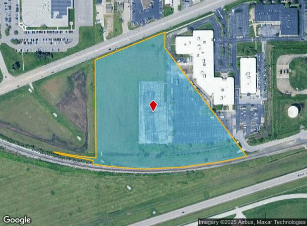 7449 W Washington St, Indianapolis, IN Parcel Map