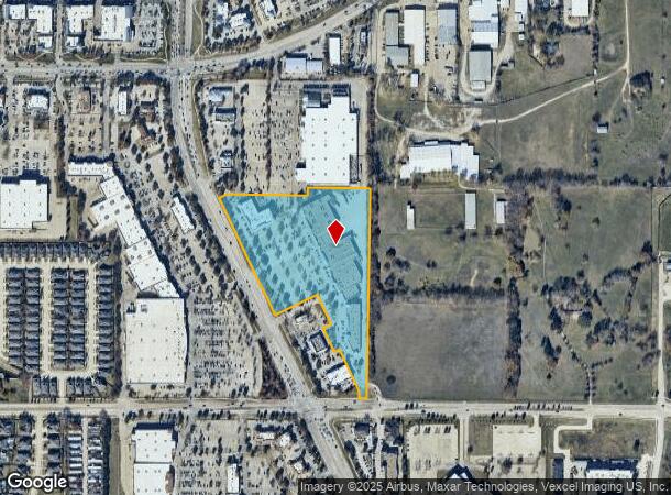  6050 Long Prairie Rd, Flower Mound, TX Parcel Map