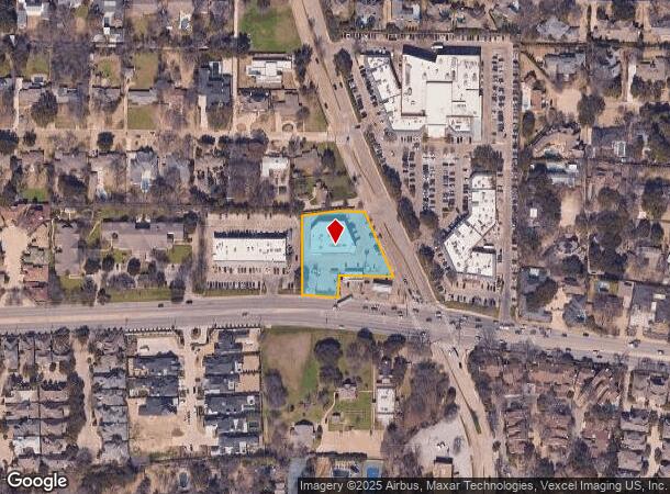 9215 Midway Rd, Dallas, TX Parcel Map