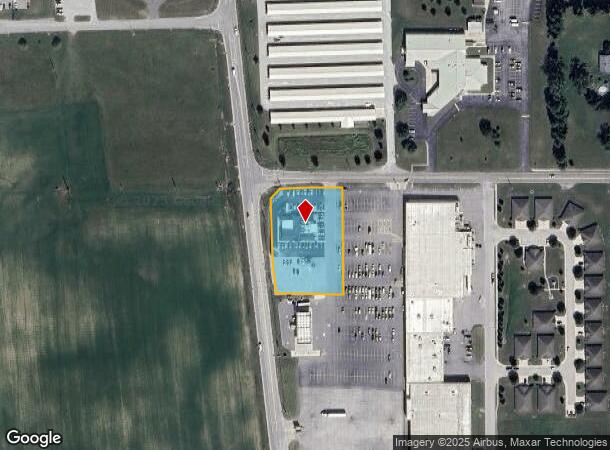  1529 S Harrison Plz, Bluffton, IN Parcel Map