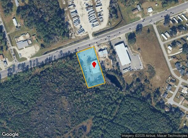 1572 Elma G Miles Pkwy W, Hinesville, GA Parcel Map
