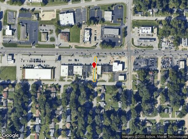  1332 W Sunshine St, Springfield, MO Parcel Map