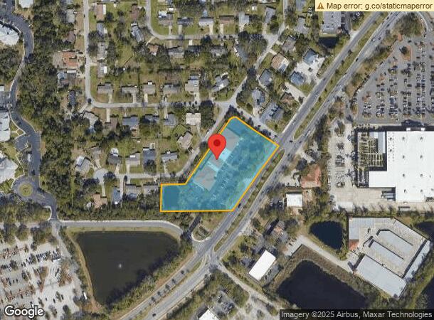  1425 W Granada Blvd, Ormond Beach, FL Parcel Map