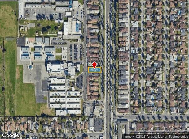 10607 Crenshaw Blvd, Inglewood, CA Parcel Map