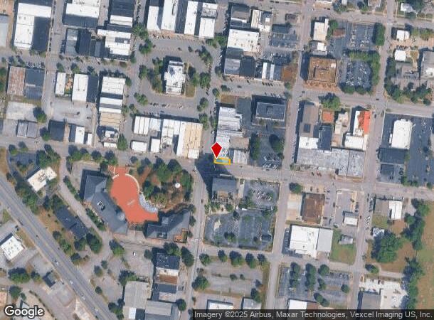  129 S Church St, Murfreesboro, TN Parcel Map