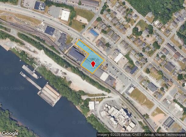 709 Beechurst Ave, Morgantown, WV Parcel Map